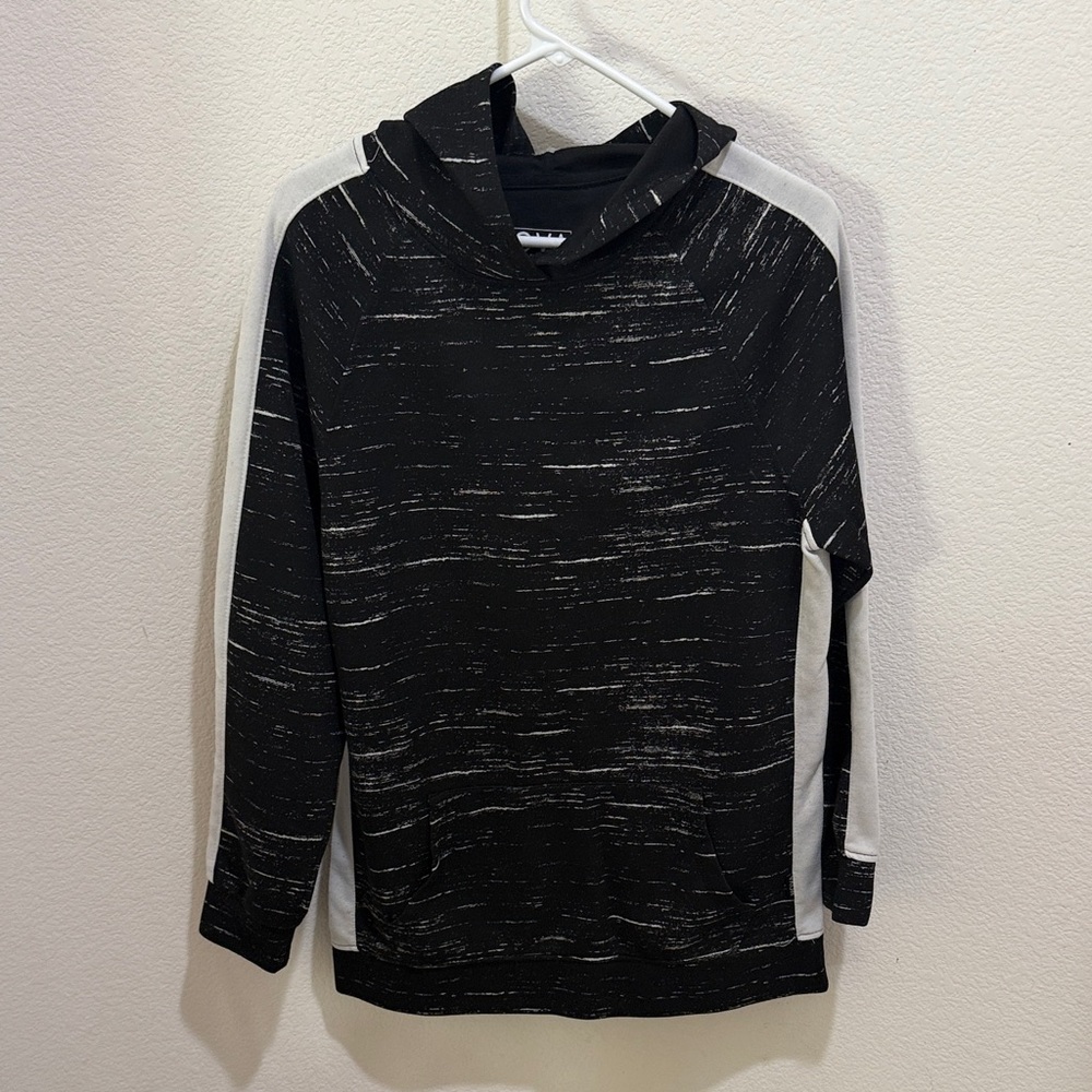 Black and White Men's Hoodie